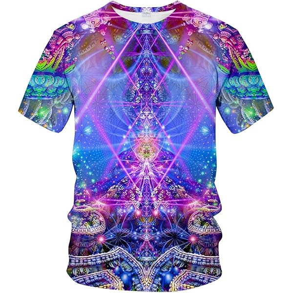 Amazon.com: Hisayhe Unisex Abstract 3D Print T-Shirts